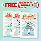 3x Laundry Detergent Sheets + Free 1x Dishwasher Detergent Sheets