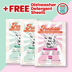 3x Laundry Detergent Sheets + Free 1x Dishwasher Detergent Sheets