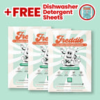 3x Laundry Detergent Sheets + Free 1x Dishwasher Detergent Sheets