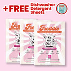 3x Laundry Detergent Sheets + Free 1x Dishwasher Detergent Sheets